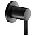 Смеситель Keuco Ixmo 59551379501 для душа (внешняя часть), черный матовый