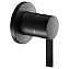 Смеситель Keuco Ixmo 59551379501 для душа (внешняя часть), черный матовый - фото 1