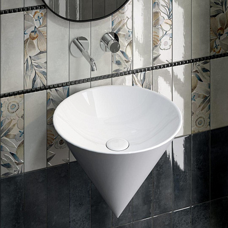 Раковина Kerama Marazzi Cono CO.wb.44 44 белый глянцевый