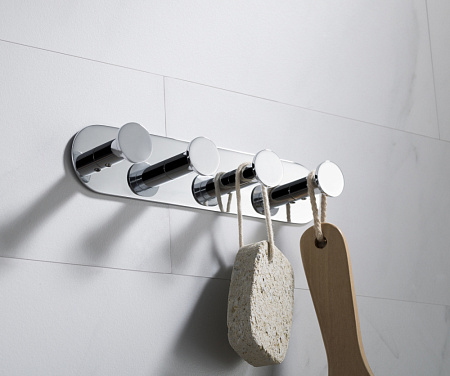 Вешалка с 4-мя крючками Timo Saona 13015/00 хром