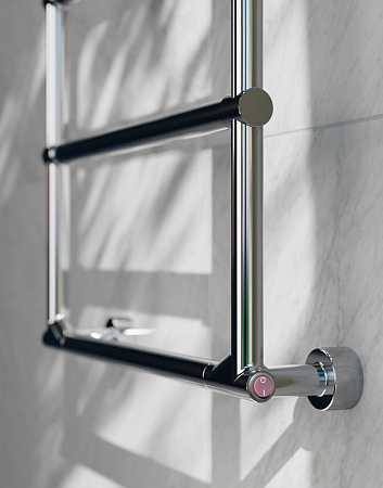 Полотенцесушитель электрический Margaroli Sole 5124704CRNB хром