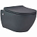 Унитаз подвесной beWash Bogen 88343670 с системой микролифт, черный матовый