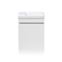 Тумба с раковиной подвесная El Fante Compact 40 белый