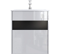 Тумба с раковиной Am.Pm Func M8FFUX0601WG 60 белый глянец