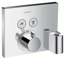 Термостат Hansgrohe Shower Select 15765000 для ванны с душем, хром Термостат Hansgrohe Shower Select 15765000 для ванны с душем, хром