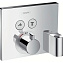 Термостат Hansgrohe Shower Select 15765000 для ванны с душем, хром - фото 1