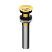 Донный клапан WasserKRAFT A253 глянцевое золото