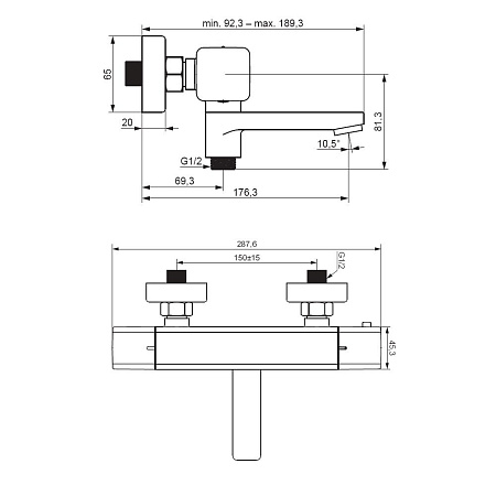 Смеситель Damixa Gala 533000000 для душа хром
