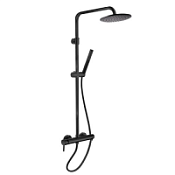 Душевая стойка Palazzani Mimo 02225838 матовый черный