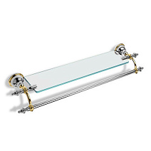 Полка Stil Haus Elite EL33(02) хром/золото