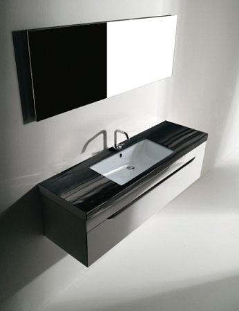 Раковина Kerasan Slim 022501 75x34 белый