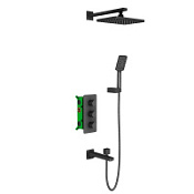 Душевой комплект Timo Petruma SX-5149/03SM черный