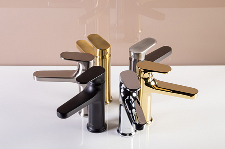 Гигиенический душ со смесителем Boheme Spectre 457-G для биде, золото