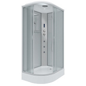 Душевая кабина Niagara Classic NG-3312-14RF 120x80x215 стекло матовое/профиль серебро