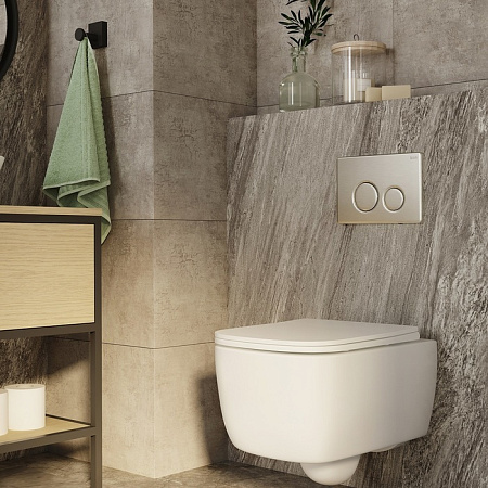 Кнопка смыва IDDIS Unisteel UNS10S0i77 хром