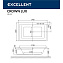 Акриловая ванна Excellent Crown WAEX.CRO19WH 190x120 белый - фото 2