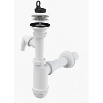 Сифон для раковины AlcaPlast A41P с водосливом
