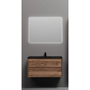 Мебель для ванной Sancos Marmi 2.0 MR2.090ECH 90 дуб чарльстон/черный