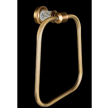 Полотенцедержатель Boheme Murano Cristal 10905-CRST-BR бронза