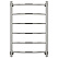Полотенцесушитель водяной Стилье Версия-H2 80х50 хром