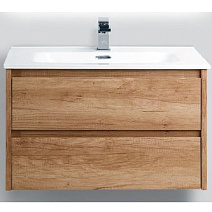 Тумба с раковиной BelBagno Kraft KRAFT-800-2C-SO-RNN 80 rovere nebrasca nature Тумба с раковиной BelBagno Kraft KRAFT-800-2C-SO-RNN 80 rovere nebrasca nature