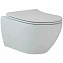 Унитаз подвесной beWash Bogen 88303214 с системой микролифт, белый матовый - фото 1