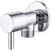 Запорный вентиль Aquatek AQ2450CR угловой, хром