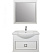 Мебель для ванной Tessoro Foster TS-F9065-CH-W-S 65 подвесная, белый с патиной серебро