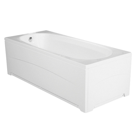 Акриловая ванна Cezares Eco ECO-130-70-40-W37 130x70 белый