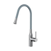 Смеситель Omoikiri Yatomi-BN-GR 4994251 для кухонной мойки, нержавеющая сталь