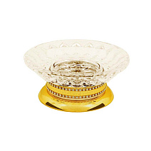 Мыльница Boheme Imperiale 10411 настольная, золото