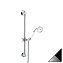 Душевой гарнитур Emmevi C02541OANC черный/хром
