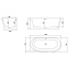 Акриловая ванна BelBagno BB410-1500-780-L 150x78 белый - фото 2