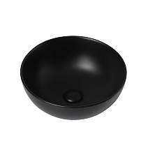 Раковина накладная ABBER Bequem AC2105MB черный матовый