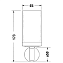 Стакан  Duravit Starck T 0099314600 черный матовый - фото 2