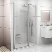 Душевая дверь Ravak Chrome CSD2-120 0QVGC100Z1 Transparent, белый