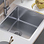 Кухонная мойка Omoikiri Amadare 50-IN 50х50 нержавеющая сталь - фото 4