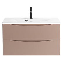 Тумба под раковину BelBagno Marino MARINO-800-2C-SO-CL-P 80 capucino lucido