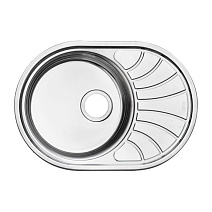 Мойка кухонная IDDIS Suno S SUN65SDi77 65х46 хром