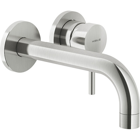 Смеситель Nobili Live LV00199IX для раковины, нержавеющая сталь