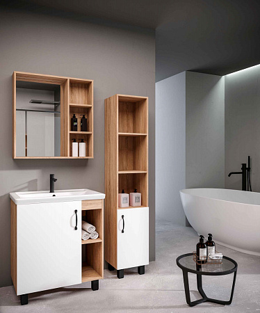 Зеркало Grossman Флай 207001 70 дуб сонома