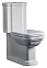 Унитаз-моноблок Kerasan Waldorf 411701 с кнопкой