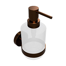 Дозатор для жидкого мыла Bemeta Amber 155109102 медное золото матовое