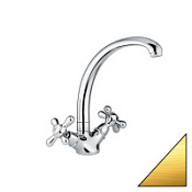 Смеситель Emmevi Deco Classic 12717OR для кухонной мойки, золото