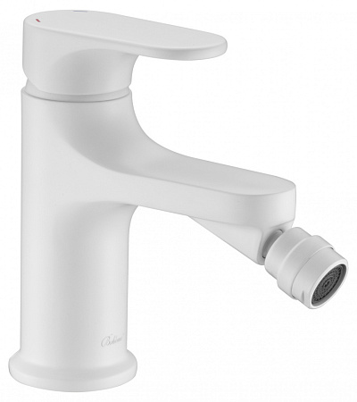 Смеситель Boheme Spectre 456-MW для биде, белый матовый