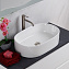 Раковина накладная BelBagno BB1048 35x55x14 белый - фото 4