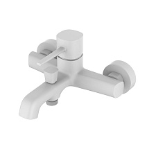 Смеситель Orange Karl M05-100w для ванны с душем, белый Смеситель Orange Karl M05-100w для ванны с душем, белый