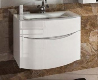 Тумба с раковиной Cezares Sirio 75 bianco lucido