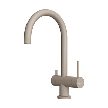 Смеситель Omoikiri Yamada-P-SA 4974286 для кухонной мойки, бежевый