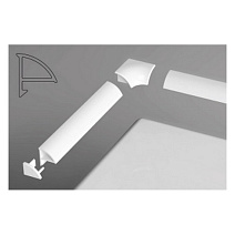 Заглушки Ravak B440000001 6 для декоративной планки белая